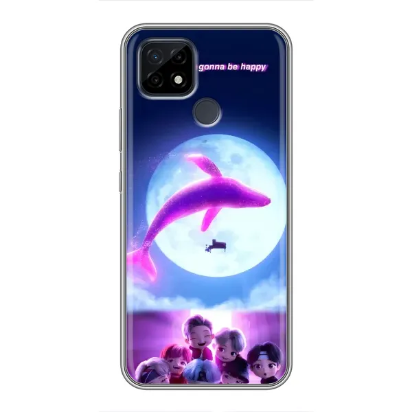 Чехол с принтом «КИТ BTS» для Realme C21 Чехол с принтом «КИТ BTS» для Realme C21