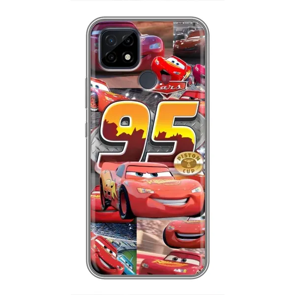 Чехол с принтом «Коллаж Молния Маквин» для Realme C21