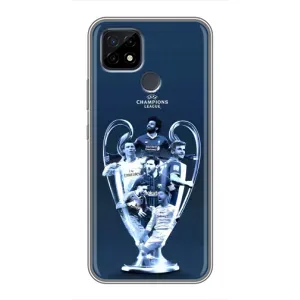 Чехлы для Realme C21 (VPrint) - Футбольные клубы (Кубок ЛЧ)