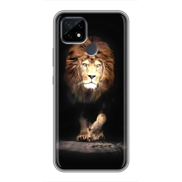 Чехол с принтом «Лев» для Realme C21 Чехол с принтом «Лев» для Realme C21