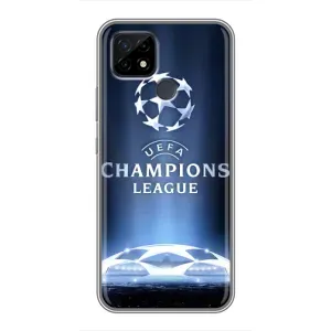 ФК Реал Мадрид чехлы для Realme C21 (AlphaPrint) (Лига чемпионов)