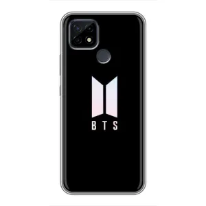 Чехлы BTS для Realme C21 (AlphaPrint) (Лого BTS)