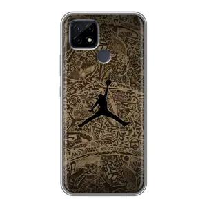 Чехлы для Realme C21 - с картинкой JORDAN (AlphaPrint)