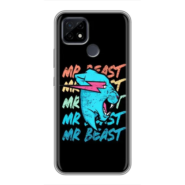 Чохол з принтом «logo Mr beast» для Realme C21
