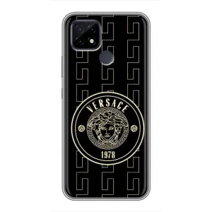 Чохли VERSACE для RealMe Ц21 (PREMIUMPrint) (Лого Версаче)