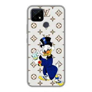 Чехли для Realme C21 - Скрудж МакДак Louis Vuitton (PREMIUMPrint) (Макдак на стилі)