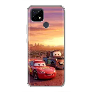 Силиконовый чехол Маквин для Realme C21 (Маквин и Метр)