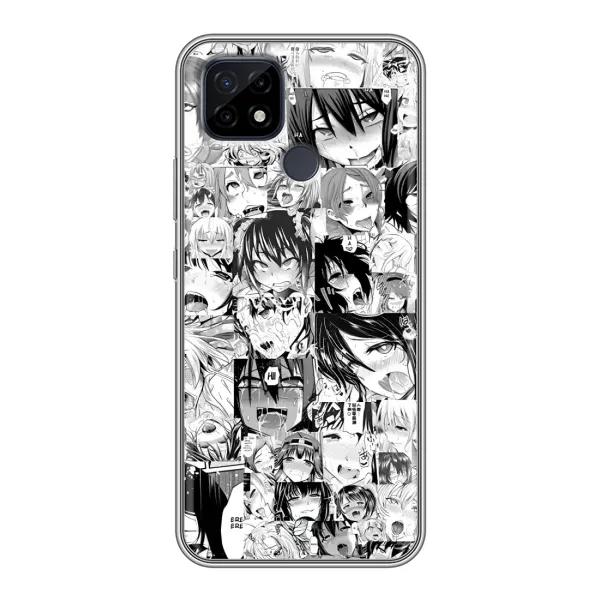 Чохол з принтом «Ahegao manga» для Realme C21