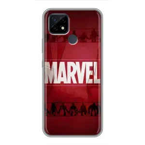 Чехол МАРВЕЛ для Реалми С21 (AlphaPrint) (MARVEL)