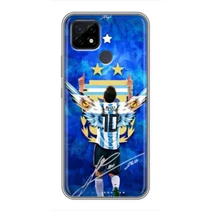 Чохли Мессі для Realme C21 (AlphaPrint) (Мессі Аргентина)