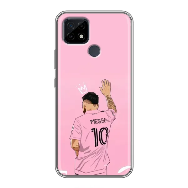 Чохол з принтом «Мессі Маямі» для Realme C21