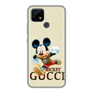 Чохол Disney Mouse Realme C21 (PREMIUMPrint) (Mikki Gucci)