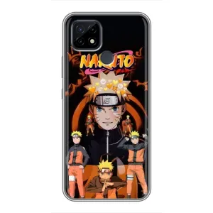 Naruto Anime Чехлы для Реалми С21 (AlphaPrint) (Наруто из Аниме)