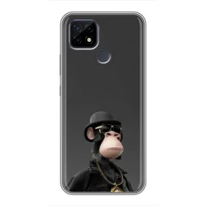 Чехлы с Обезьянами NFT для Realme C21 (AlphaPrint) (Обезьяна NFT)
