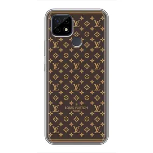 Чехлы Луи Витон для Realme C21 (AlphaPrint - LOUIS VUITTON) (обои LV)
