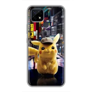 Чохли з крутими принтами для Realme C21 - (PREMIUMPrint) (Пикачу)
