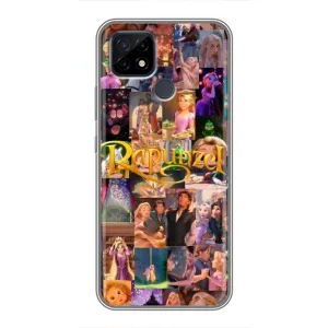 Чехол с принтом «Коллаж Рапунцель» для Realme C21