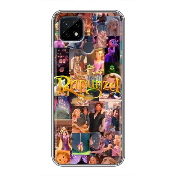 Чехол с принтом «Коллаж Рапунцель» для Realme C21 Чехол с принтом «Коллаж Рапунцель» для Realme C21