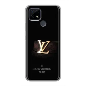 Чехлы Луи Витон для Realme C21 (AlphaPrint - LOUIS VUITTON) (ремешок LV)