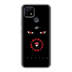 Чехлы на тему: Итачи Учиха для Realme C21 (AlphaPrint) (глаза Итачи)