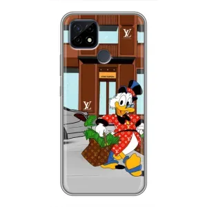 Чехли для Realme C21 - Скрудж МакДак Louis Vuitton (PREMIUMPrint) (Скрудж ЛВ)