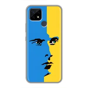 Украинские Чехлы для Realme C21 с картинкой УПА (AlphaPrint) (Степан Бандера)