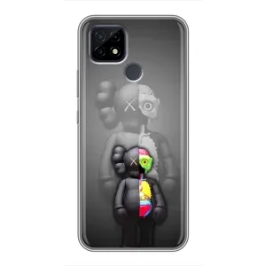 Чохли для Realme C21 - Bearbrick Louis Vuitton (PREMIUMPrint) (Тіло Bearbrick)