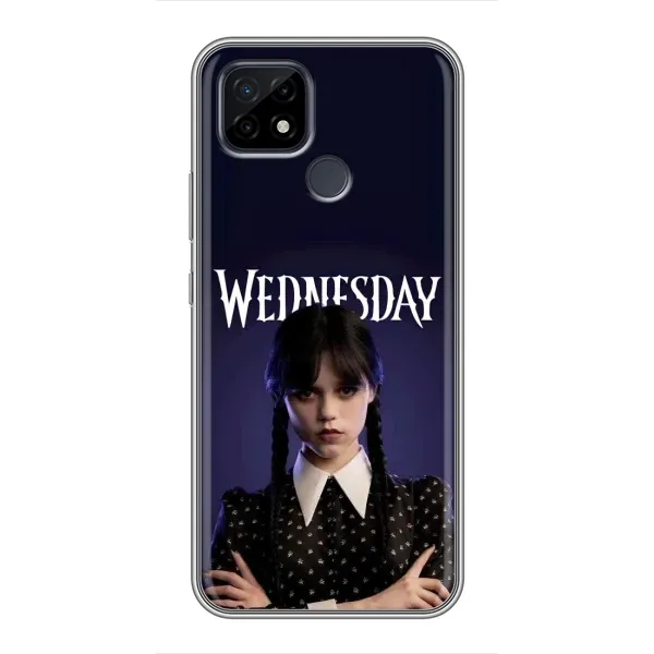 Чехол с принтом «Wednesday» для Realme C21 Чехол с принтом «Wednesday» для Realme C21