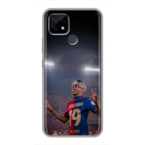 Чехол с принтом «Ямаль на стадионе» для Realme C21