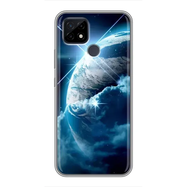 Чехол с принтом «Земля с космоса» для Realme C21