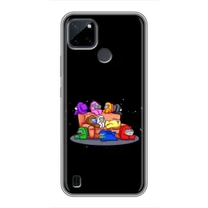 Чохли Амонг Ас для Realme C21Y (AlphaPrint) (Амонг-ас)
