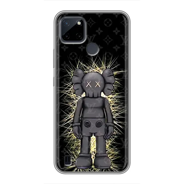 Чехол с принтом «Bearbrick LV» для Realme C21Y