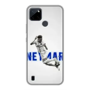 Чохол Неймар для Realme C21Y (AlphaPrint) (Бразилець Неймар)