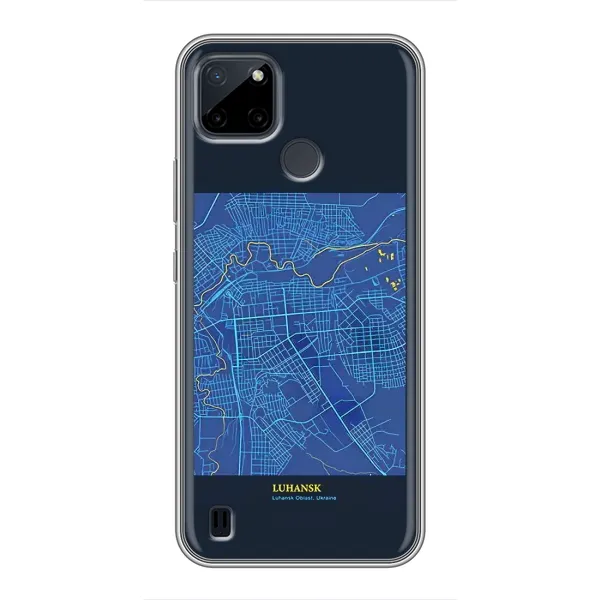 Чехол с принтом «Гуганск» для Realme C21Y