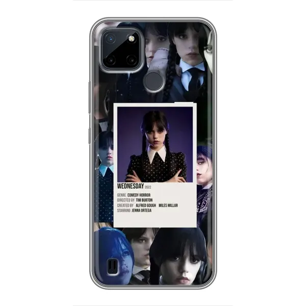 Чехол с принтом «коллаж Уэнздей» для Realme C21Y Чехол с принтом «коллаж Уэнздей» для Realme C21Y