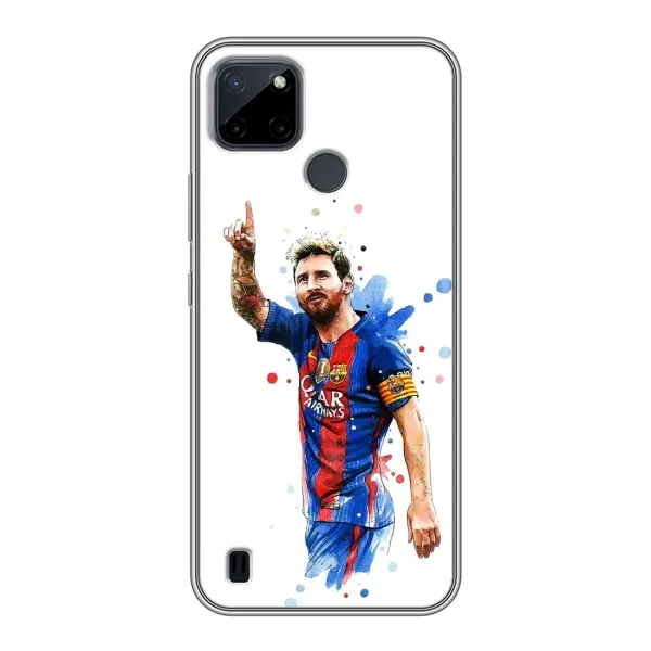 Чохол з принтом «Лео Мессі» для Realme C21Y Чохол з принтом «Лео Мессі» для Realme C21Y