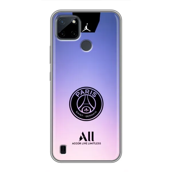 Чехол с принтом «лого PSG» для Realme C21Y