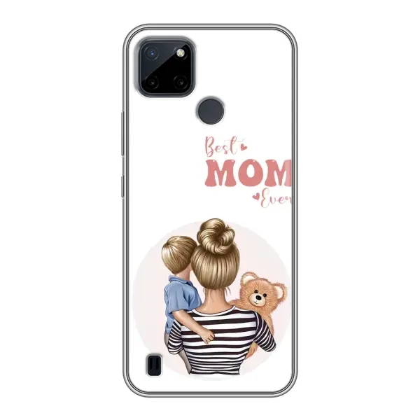 Чехол с принтом «Мама и сын» для Realme C21Y