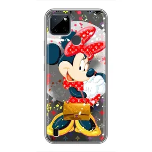 Чохол Disney Mouse Realme C21Y (PREMIUMPrint) (Minni з бантіком)