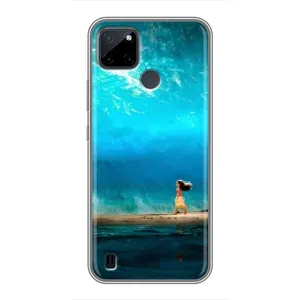 Чехол с мультфильмом Моана Realme C21Y (Океан Моана)