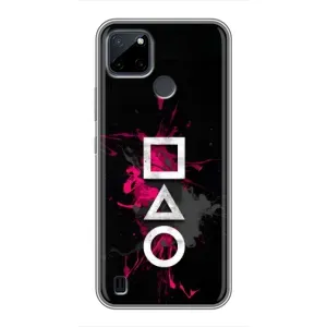 Чохол з принтом «Символи Гра кальмара» для Realme C21Y