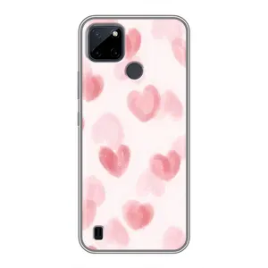 Чохол з розовим принтом для Realme C21Y