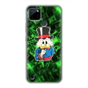 Чехлы для Реалми Ссы21Й - Scrooge MagDag (PREMIUMPrint) (Скрудж МакДак)