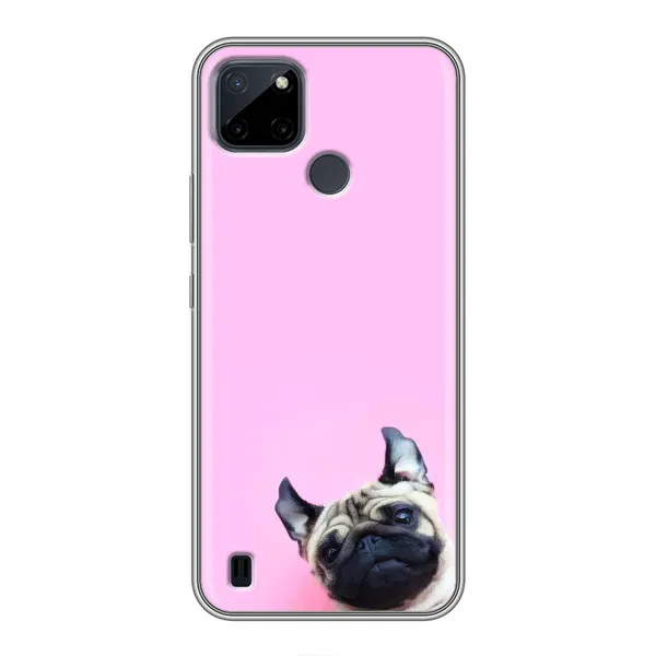 Чехол с принтом «Смешная собака» для Realme C21Y