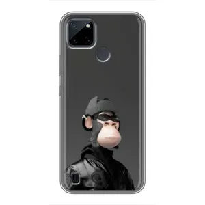 Чохли з Мавпами NFT для Realme C21Y (AlphaPrint) (стильна мавпа NFT)