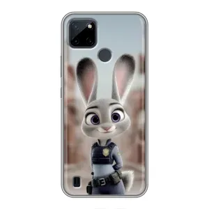Чехол Зоотрополіс на Realme C21Y (Офицер Джуди Хоппс)
