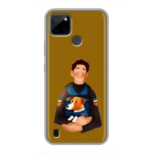 Чохли з картинкою собаки Патрон для Realme C21Y (AlphaPrint) (ЗСУ Патрон)