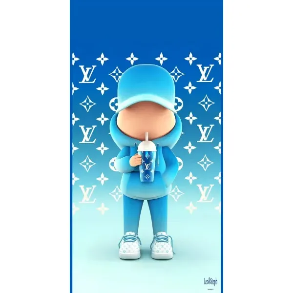 Чохол з принтом «Хлопець LV» для Realme C21Y