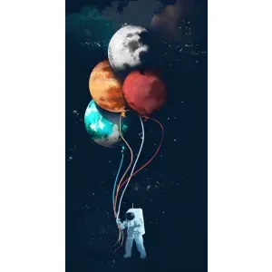 Космические Чехлы для Реалмі с21у (VPrint) (Планети кульки)