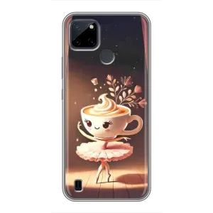 Чехол с принтом «Балерина капучина» для Realme C25Y